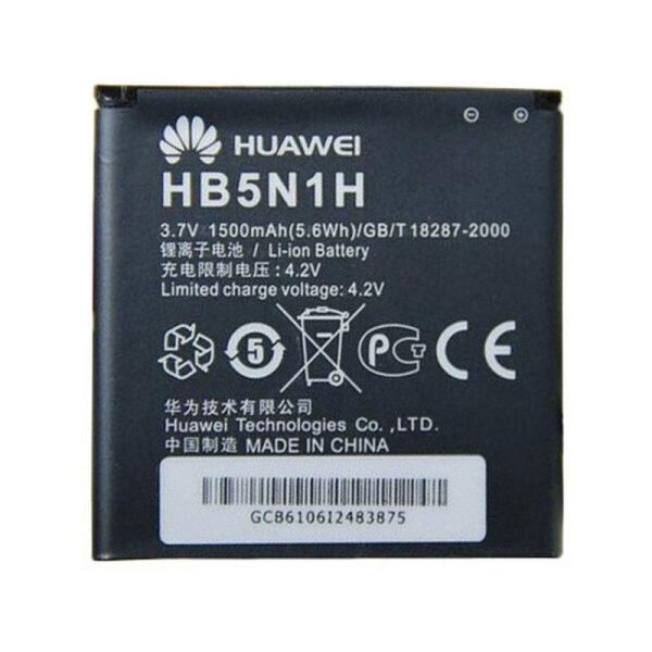 

Аккумулятор HB5N1H 1500mAh к Huawei U8812D Ascend G302D, U8815 Ascend G300