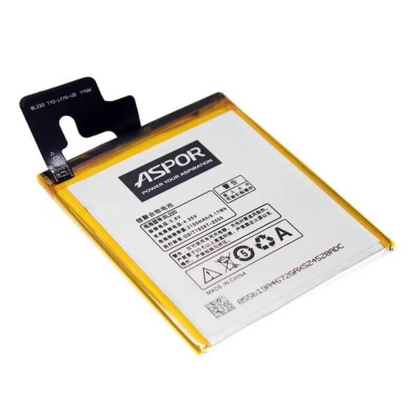 

Аккумулятор Aspor BL220 2150 mAh к Lenovo S850