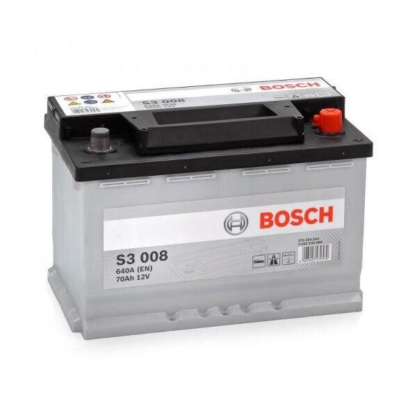 

Автомобильный аккумулятор Bosch 6СТ-70 (S30 080)