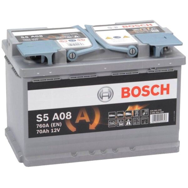 

Автомобильный аккумулятор Bosch 6СТ-70 АзЕ AGM 0 092 S5A 080