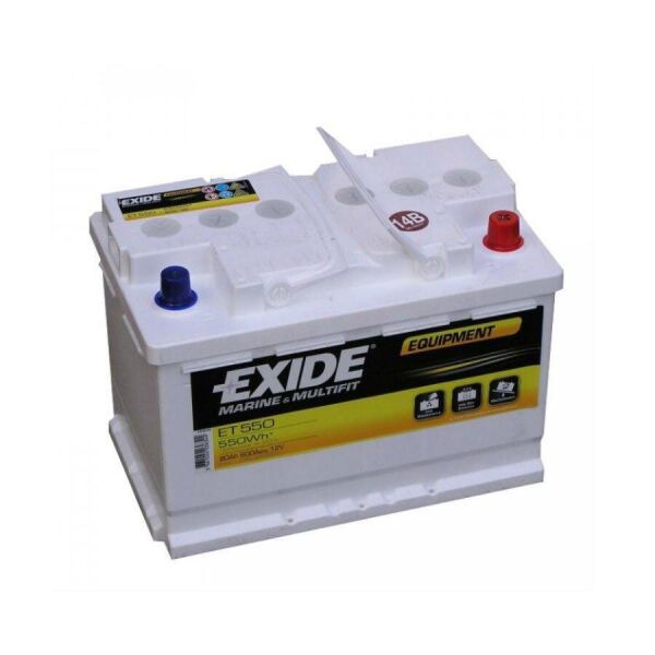 

Тяговый аккумулятор EXIDE 6СТ-80 АзЕ ET550 Equipment