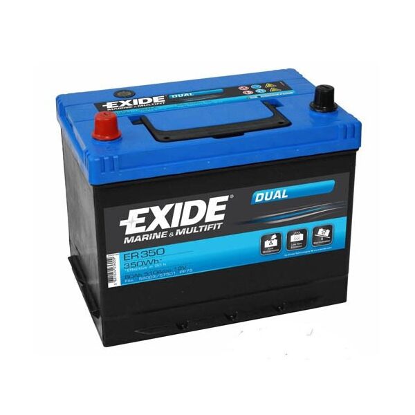 

Тяговый аккумулятор EXIDE 6СТ-80 Аз ER350 DUAL