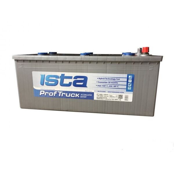 

Стартерный аккумулятор ISTA Prof.Truck 6CT-200 A1 (700 05 02)