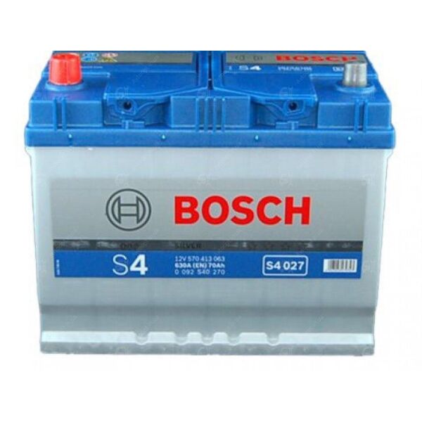 

Автомобильный аккумулятор Bosch 6CT-70 S4 Silver (S40 270)