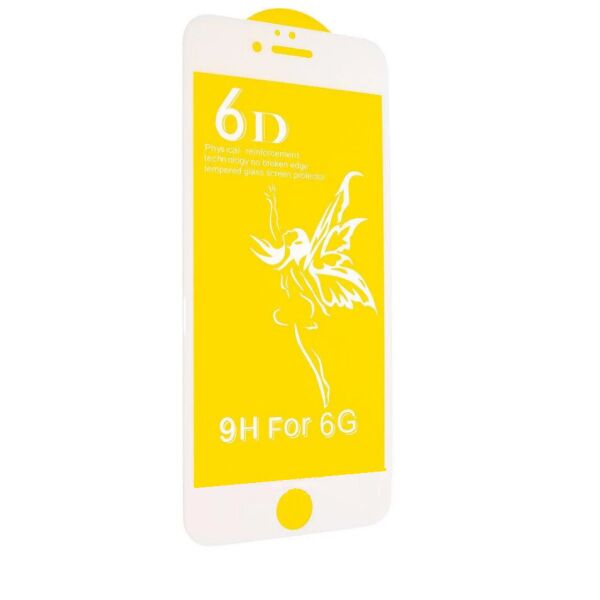 

Защитное стекло Glass 6D для Apple iPhone 6/6s White