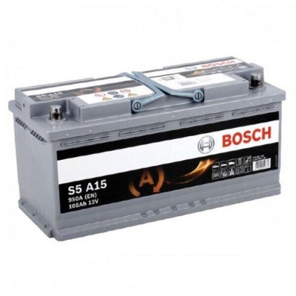 

Автомобильный аккумулятор Bosch 6СТ-105 АзЕ AGM 0 092 S5A 150