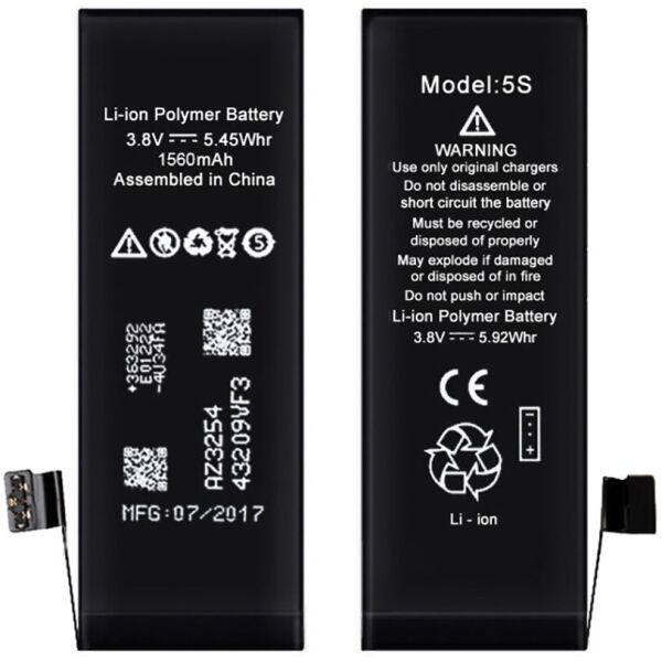 

Аккумулятор XRM для iPhone 5S/5С 1560mAh