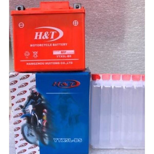 

Аккумулятор H&T 5Ah 12V (YTX5L-BS)