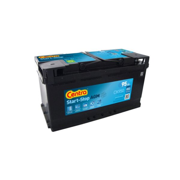 

Автомобильный аккумулятор CENTRA CK950 START-STOP AGM 95AH 850A