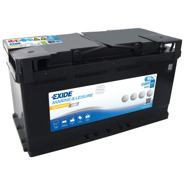 

Тяговый аккумулятор EXIDE EQUIPMENT AGM (95а/г) EQ800
