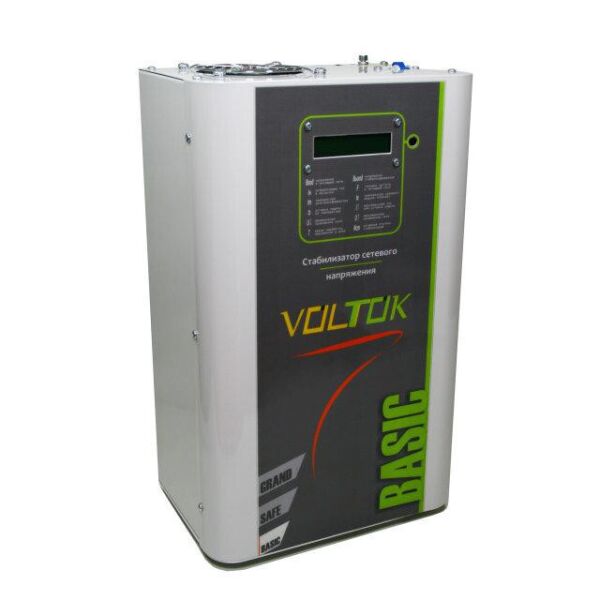 

Стабилизатор напряжения Voltok Basiс plus Profi SRKw9-22000 для дома, дачи, квартиры, промышленности
