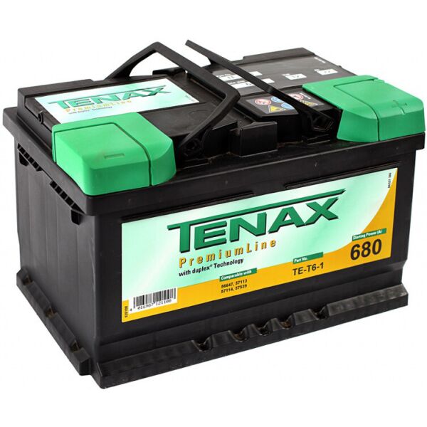 

Автомобильный аккумулятор TENAX PREMIUM TE-T6-1 72 Ah 680 A