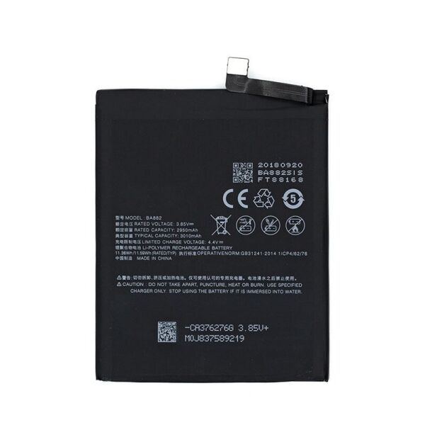 

Аккумулятор BA882 для Meizu 16 3010mAh