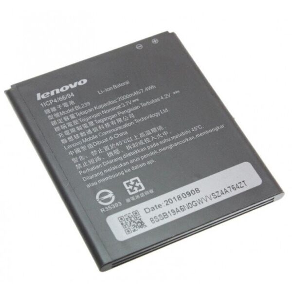 

Аккумулятор Lenovo BL239 2000mAh к Lenovo A350, A399
