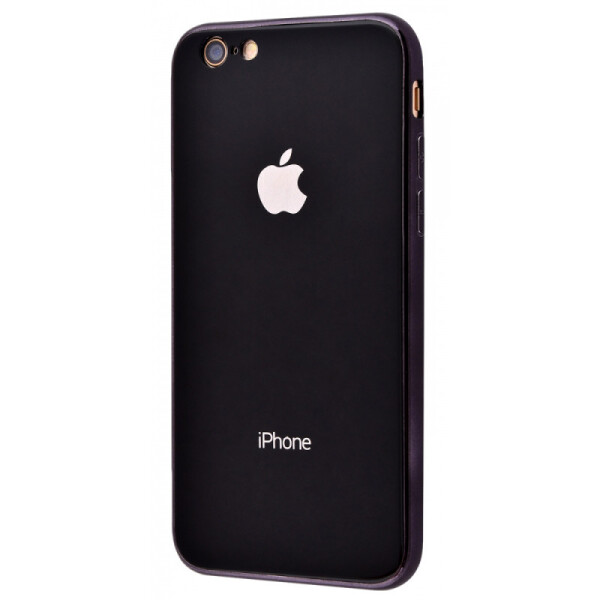 

TPU+Glass чехол Glamor для Apple iPhone 6/6s (4.7) (Черный) (784813)