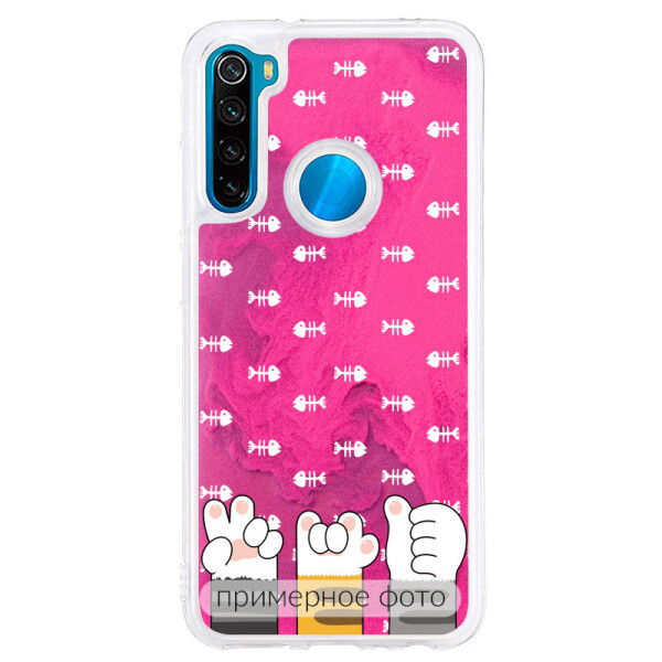 

TPU+PC чехол ForFun Neon sand для Xiaomi Redmi 7A (Розовый Лапы) (769906)