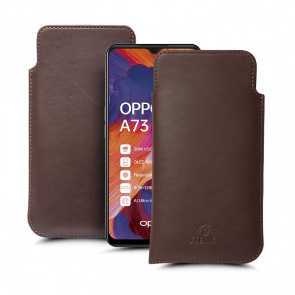

Футляр Stenk Elegance для OPPO A73 Коричневый