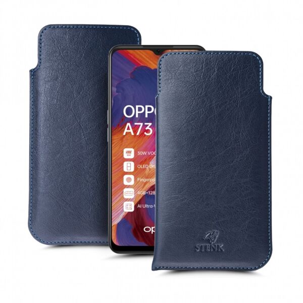 

Футляр Stenk Elegance для OPPO A73 Синий