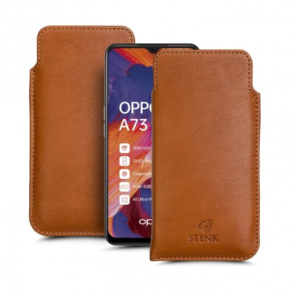 

Футляр Stenk Elegance для OPPO A73 Camel