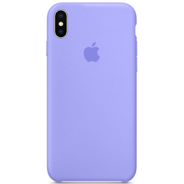 

Чехол Silicone case (A) для Apple iPhone X (5.8) / XS (5.8) (Голубой / Lilac Blue) (793141)