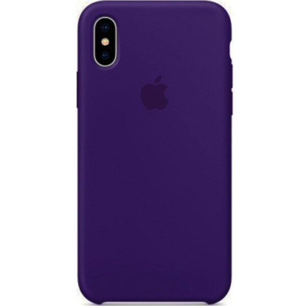 

Чехол Silicone case (A) для Apple iPhone X (5.8) / XS (5.8) (Фиолетовый / Grape) (793161)