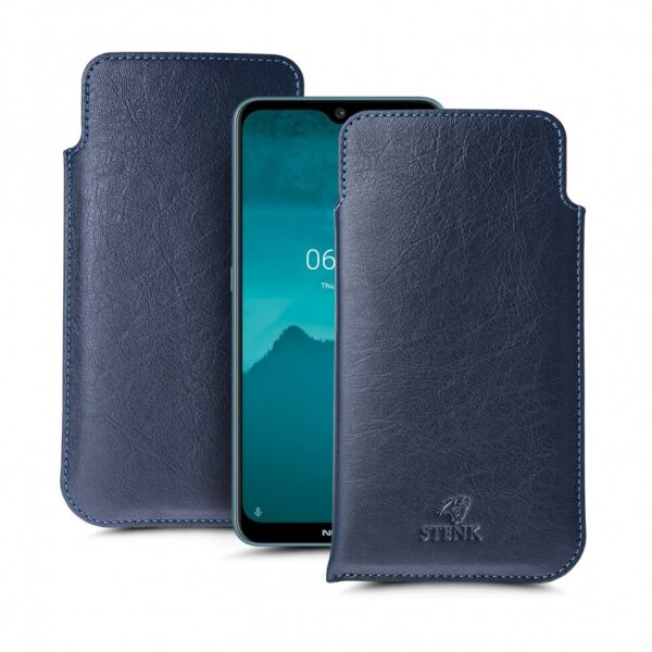 

Футляр Stenk Elegance для Nokia 6.2 Синий