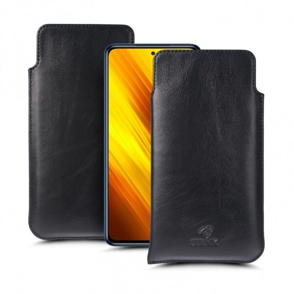 

Футляр Stenk Elegance для Xiaomi Poco X3 Чёрный