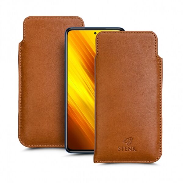 

Футляр Stenk Elegance для Xiaomi Poco X3 Camel