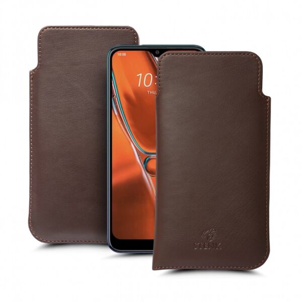 

Футляр Stenk Elegance для HTC Wildfire E2 Коричневый