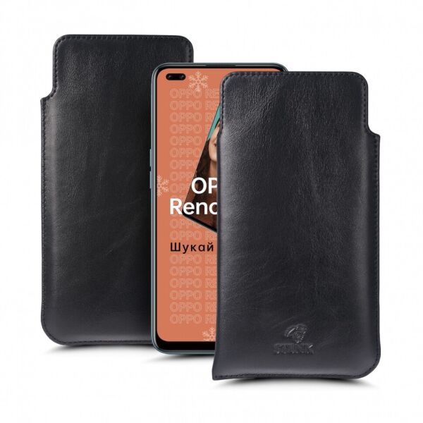 

Футляр Stenk Elegance для OPPO Reno4 Lite Чёрный