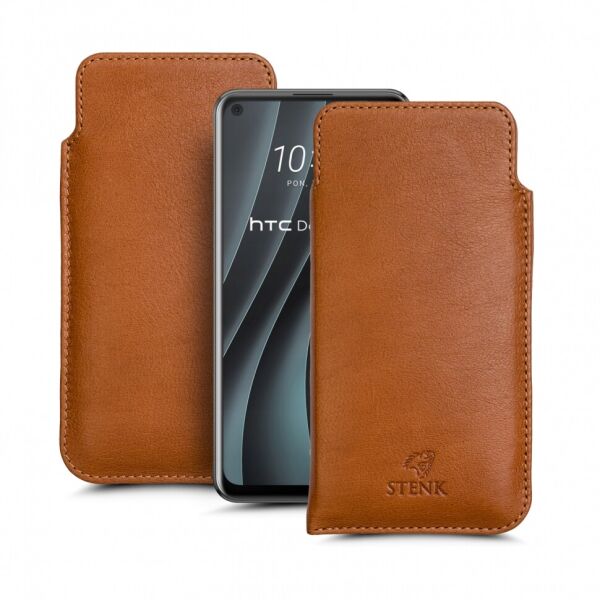 

Футляр Stenk Elegance для HTC Desire 20 Pro Camel