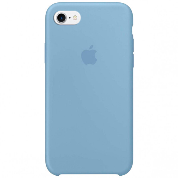 

Чехол Silicone case (A) для Apple iPhone 6/6s (4.7) (Голубой / Cornflower) (771502)