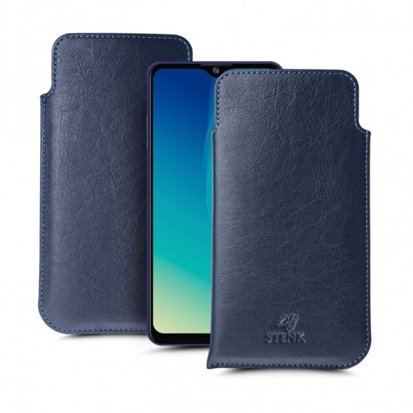

Футляр Stenk Elegance для ZTE Blade A7s (2020) Синий