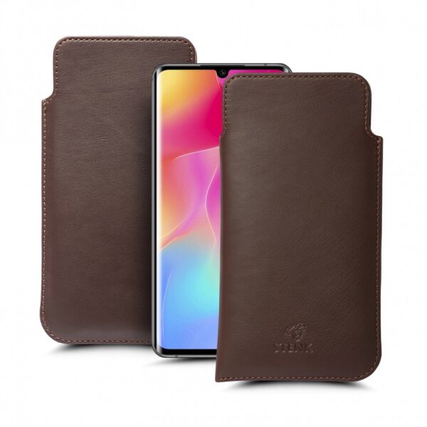 

Футляр Stenk Elegance для Xiaomi Mi Note 10 Lite Коричневый