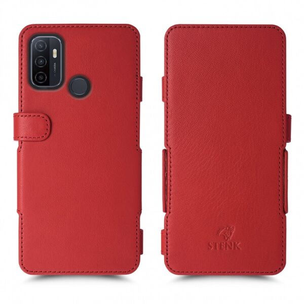 

Чехол книжка Stenk Prime для OPPO A53 Красный