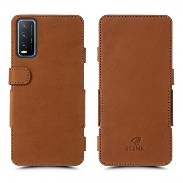 

Чехол книжка Stenk Prime для Vivo Y20 Camel
