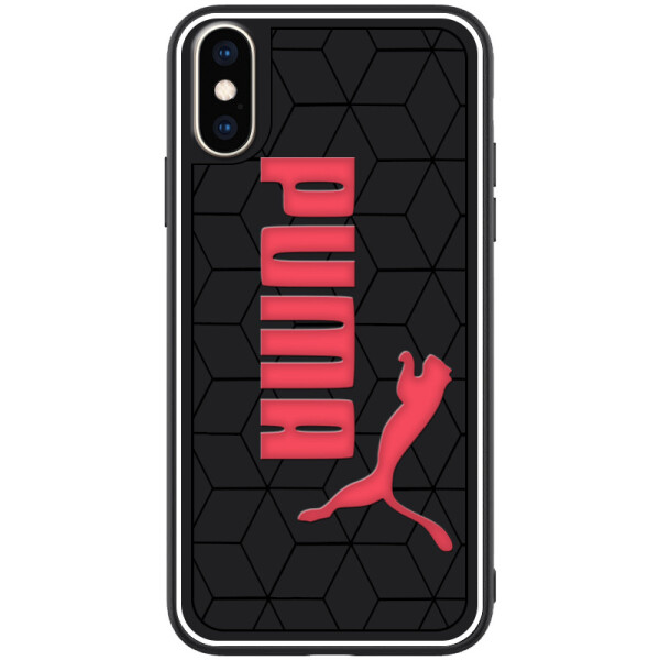 

TPU Чехол Sneakers для Apple iPhone XS (5.8) (Черный / Puma) (789975)