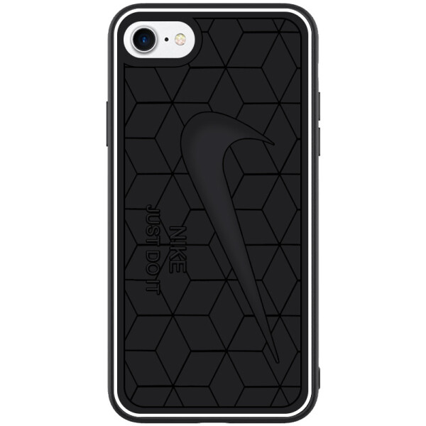

TPU Чехол Sneakers для Apple iPhone 7 / 8 (4.7) (Черный / Nike) (789964)
