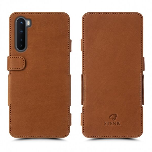 

Чехол книжка Stenk Prime для OnePlus Nord Camel