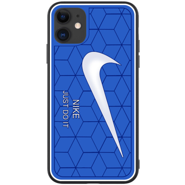 

TPU Чехол Sneakers для Apple iPhone 11 (6.1) (Синий / Nike) (789947)