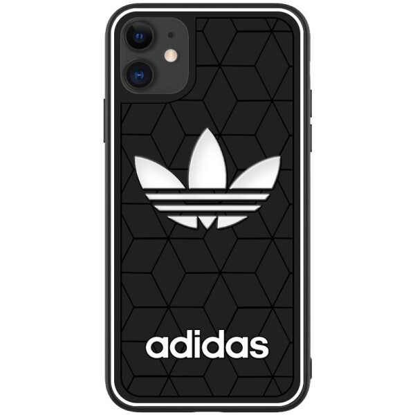 

TPU Чехол Sneakers для Apple iPhone 11 (6.1) (Черный / Adidas) (789948)