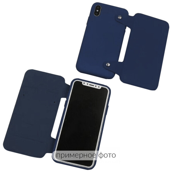 

Чехол книжка Soft Cover для Samsung Galaxy A10s (Синий / Dark Blue) (787540)