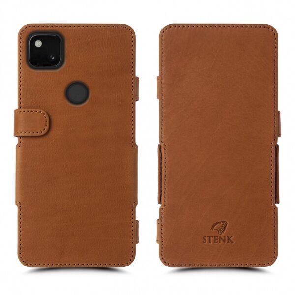 

Чехол книжка Stenk Prime для Google Pixel 4a Camel