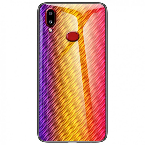 

TPU+Glass чехол Twist для Samsung A10s (Оранжевый) (786547)