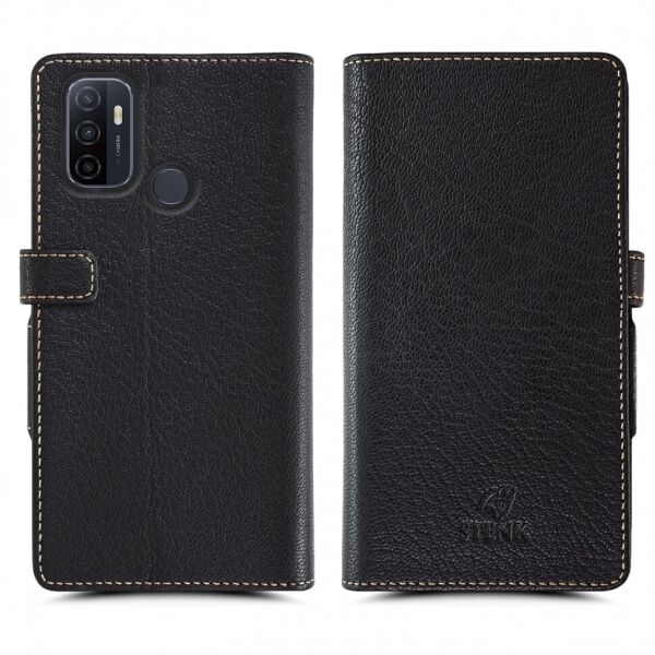 

Чехол книжка Stenk Wallet для OPPO A53 Черный