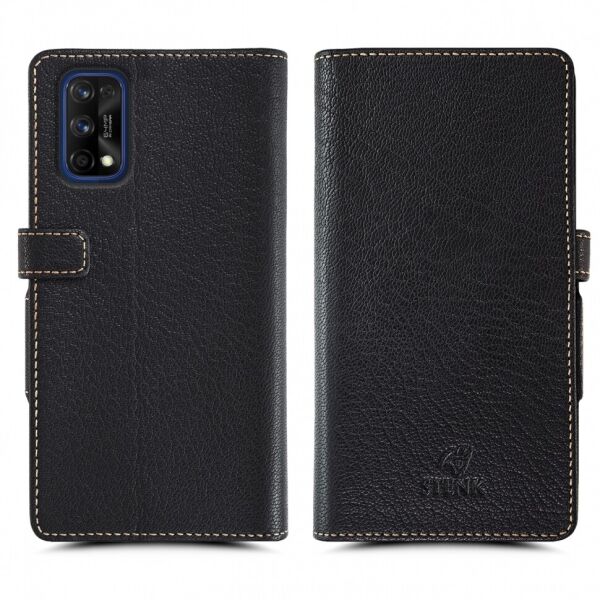 

Чехол книжка Stenk Wallet для Realme 7 Pro Черный