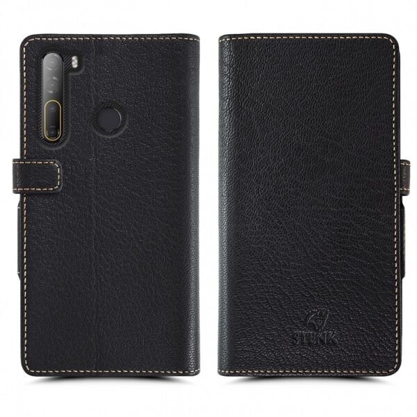 

Чехол книжка Stenk Wallet для HTC Desire 20 Pro Черный