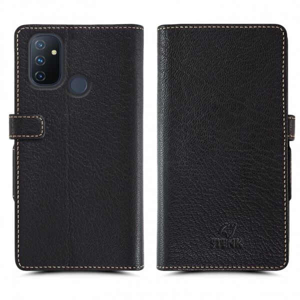 

Чехол книжка Stenk Wallet для OnePlus Nord N100 Черный