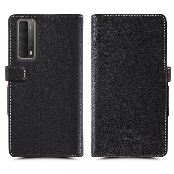 

Чехол книжка Stenk Wallet для HuaWei P Smart (2021) Черный