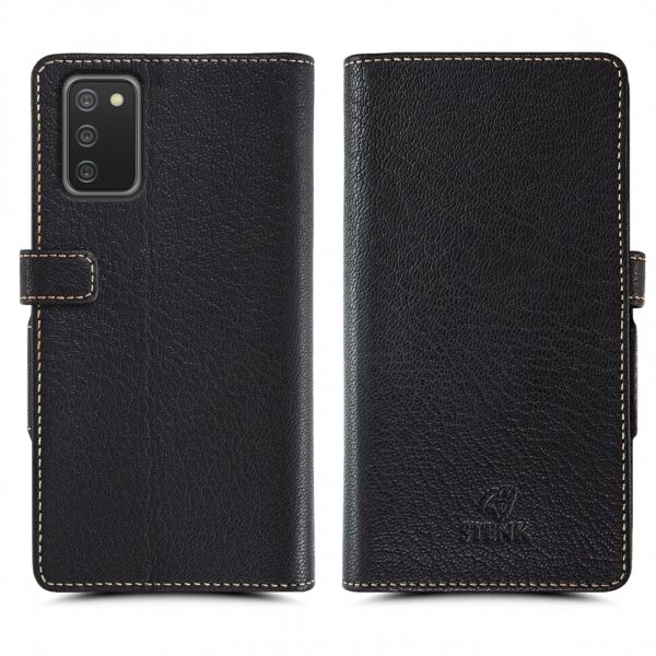 

Чехол книжка Stenk Wallet для Samsung Galaxy A02s Черный
